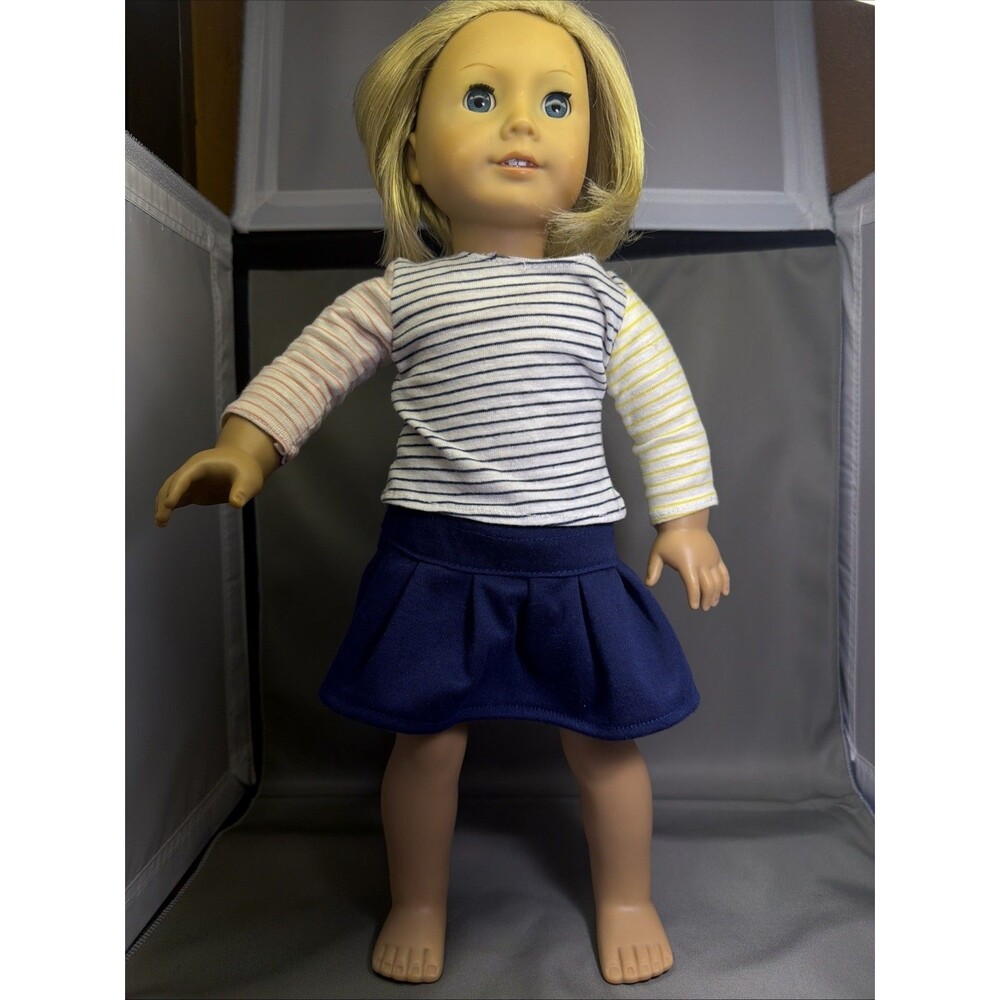 Authentic American Girl Kit Kittredge 18" Doll Great Condition With OG Outfit